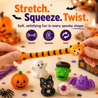 🔥 Last Day 60% OFF — 50PCS Halloween Mochi Squishy Toys for Party Favors & Spooky Fun 🎃