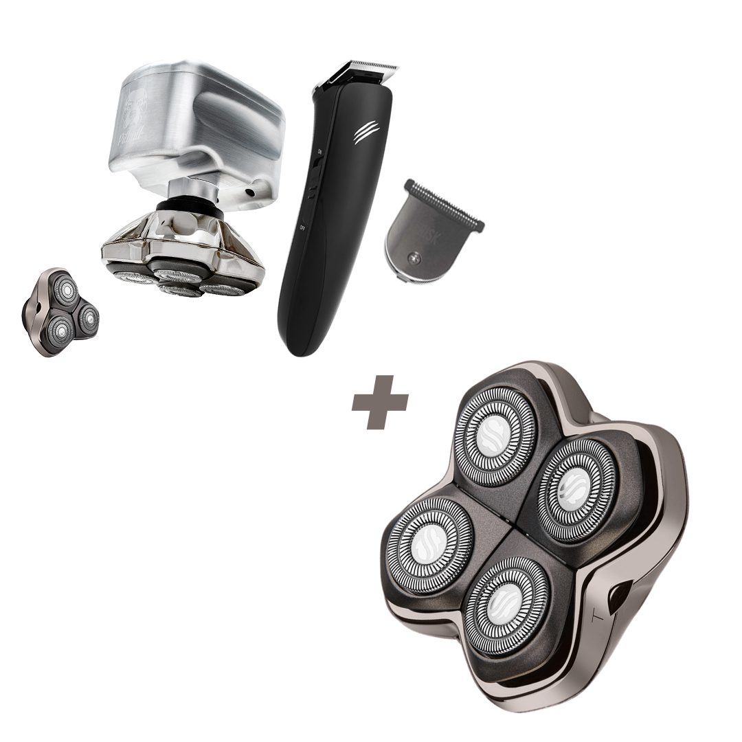 Pitbull Diamond PRO Head & Face Shaver | Ultimate Precision & Smoothness